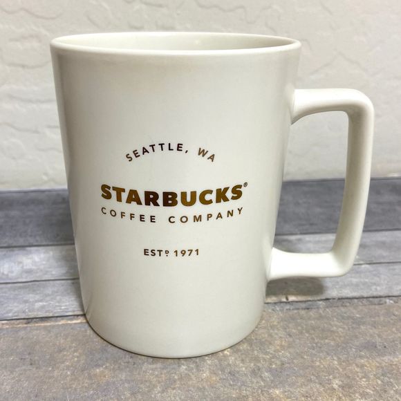 Starbucks Other - Starbucks 2016 White Gold Mug 16oz